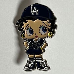 LA Dodgers Betty Boop Hat Pin Pins New Era Fitted Hats Bag Baseball